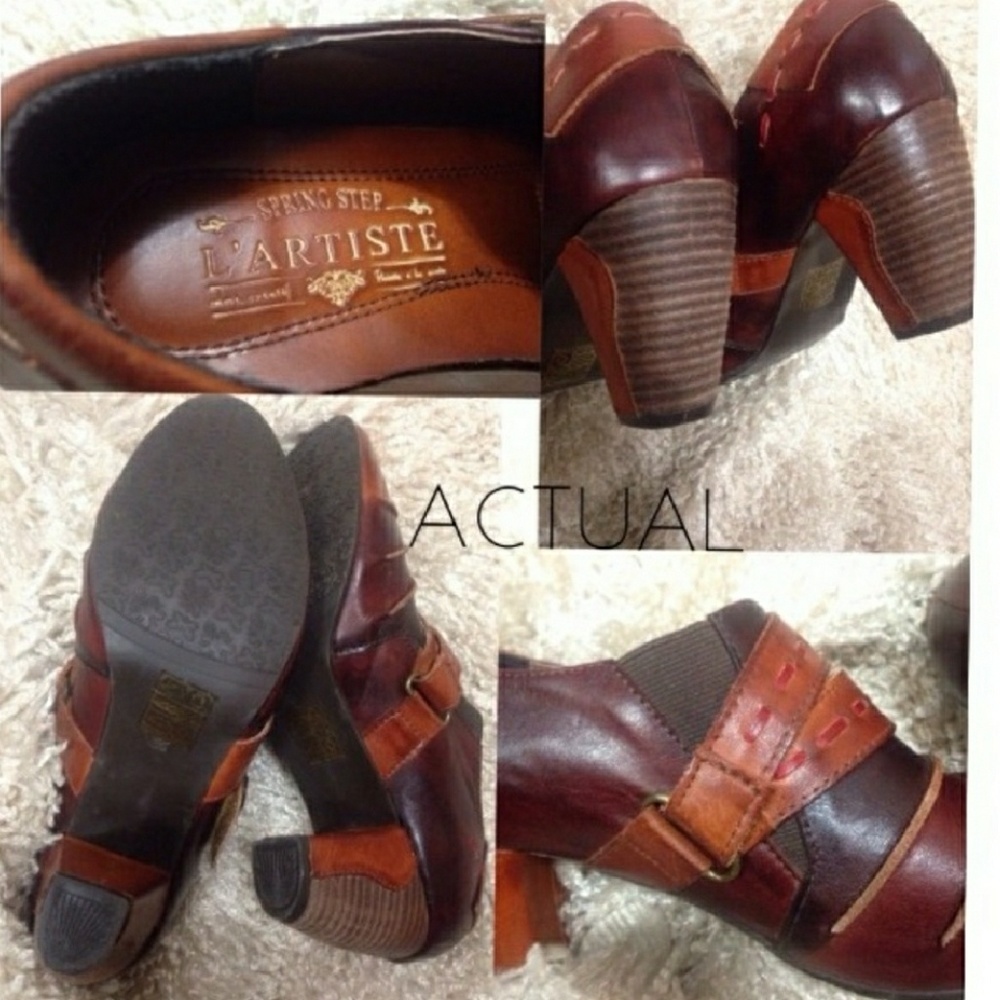 Beautiful leather shooties/pumps
